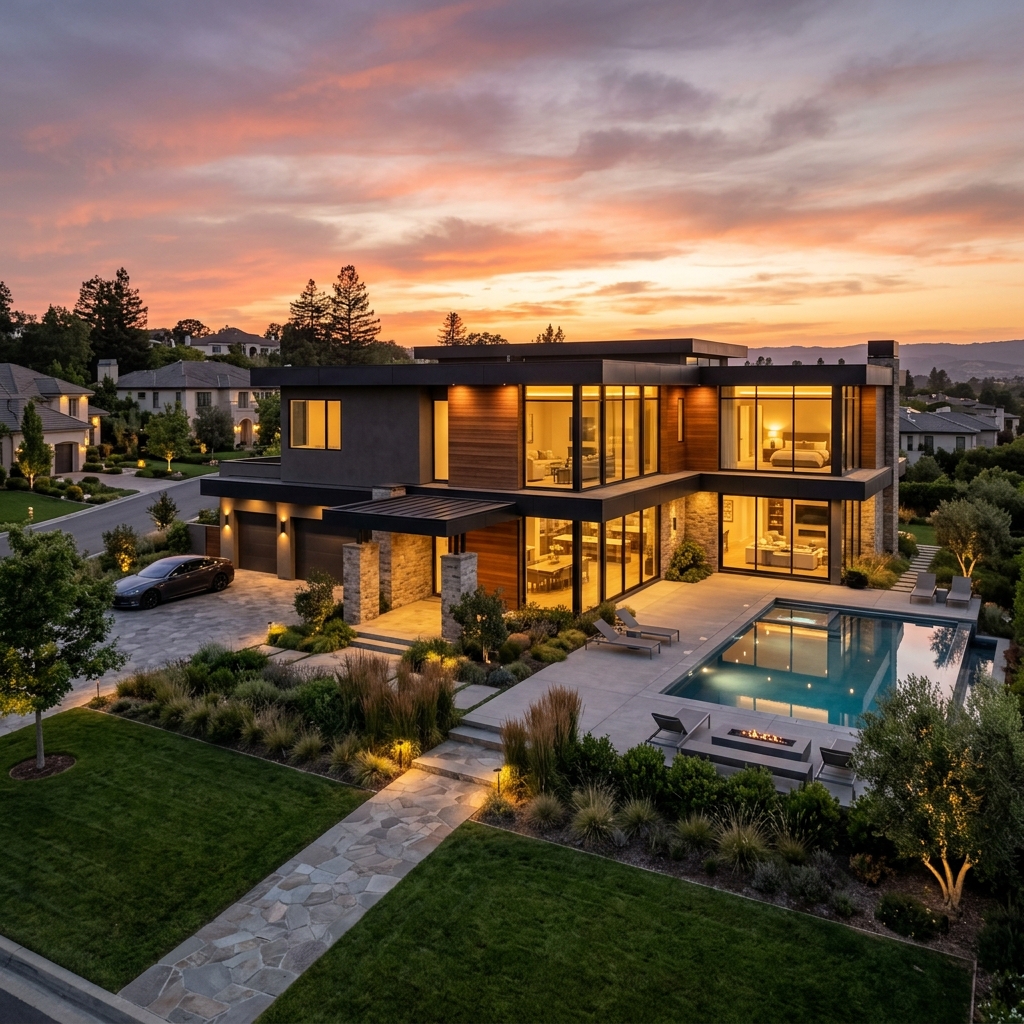 Exterior luxury house Lekki
